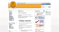 Desktop Screenshot of kolding-squash.dk